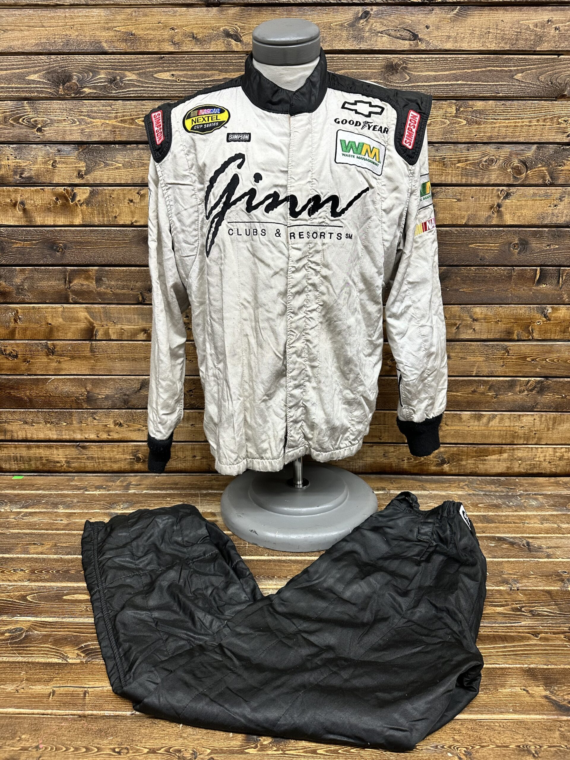 NASCAR Simpson Race Used Racing Suit Firesuit SFI 3-2A/5 Size C46-W34 ...