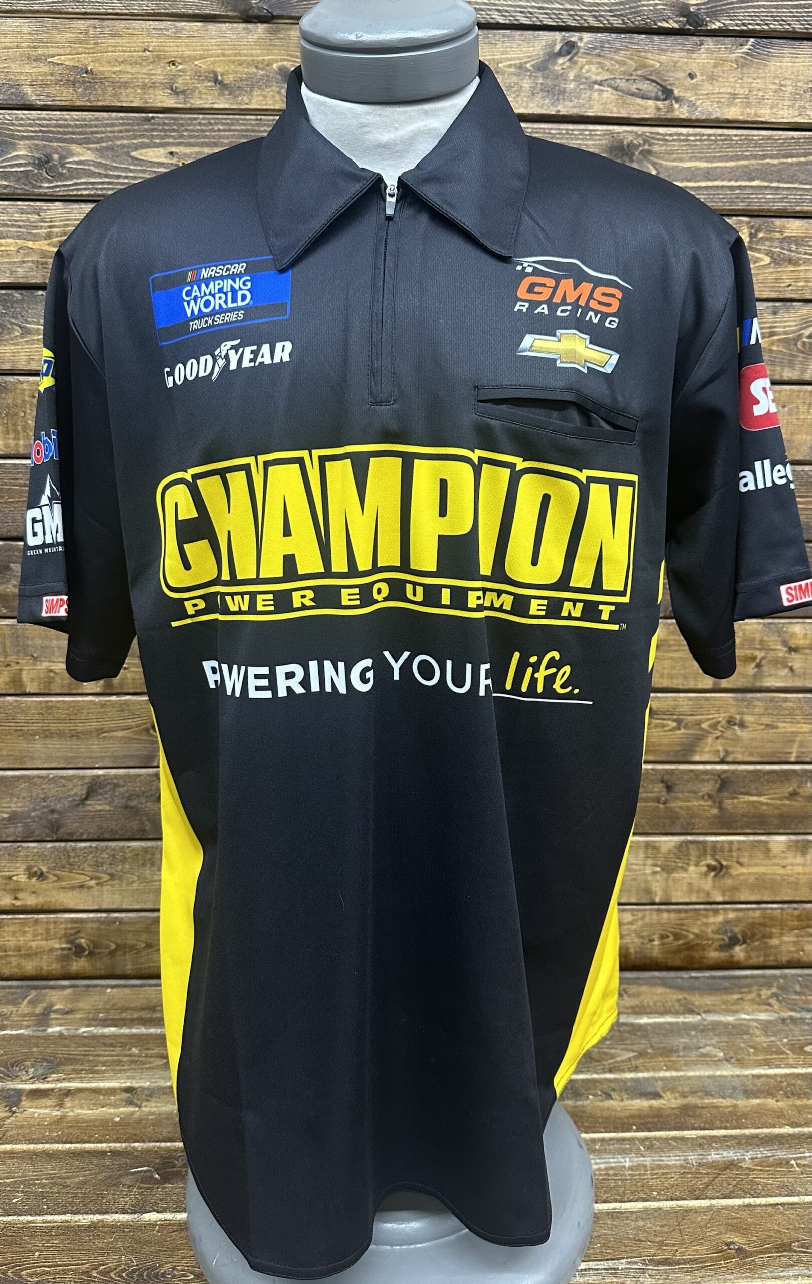 NASCAR GMS Racing Camping World Team Issued Crew Shirt Size Medium